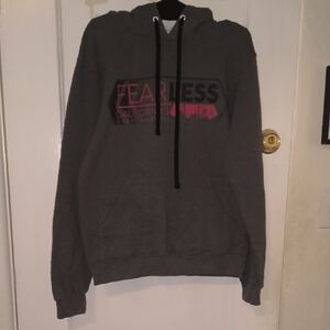 Fruit of the Loom | Dark Gray Fearless Hoodie